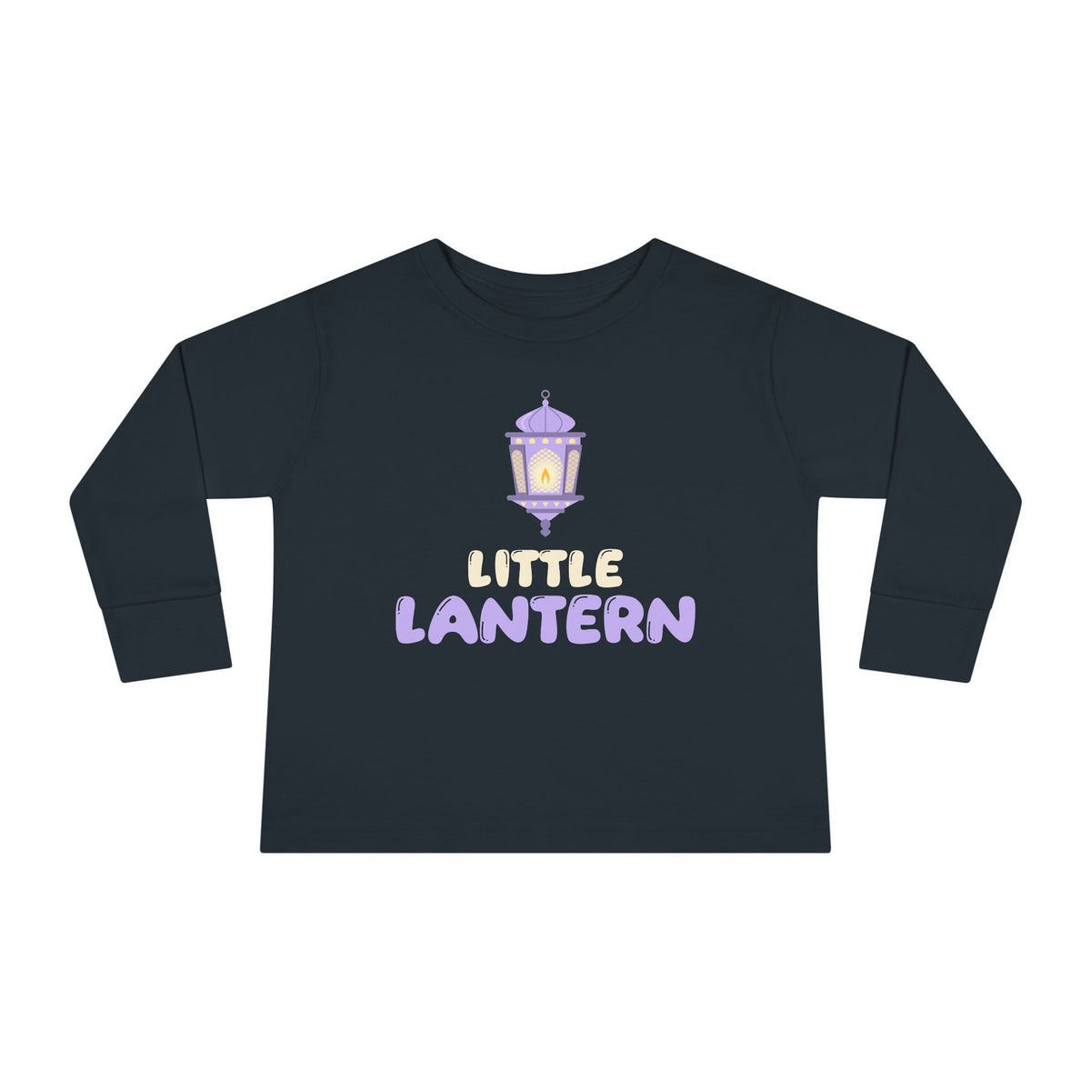 Little Lantern Ramadan Toddler Toddler Long Sleeve Shirt in Black – AdabStars