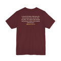 With Hardship Comes Ease Shirt | Surah Ash-Sharh Qur'an 94:5-6 on the Back Islamic Reminder | AdabStars