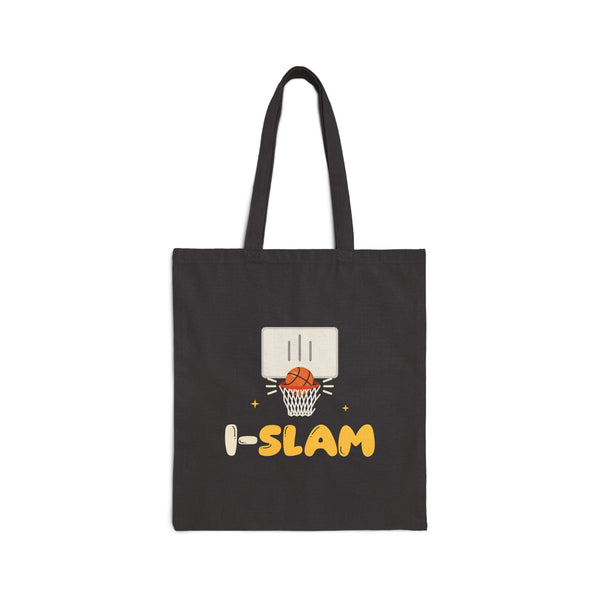 I-Slam Canvas Tote Bag in Black, double-sided print – AdabStars