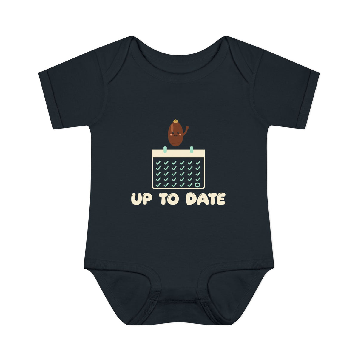 Up To Date Ramadan Baby Bodysuit in Black – AdabStars
