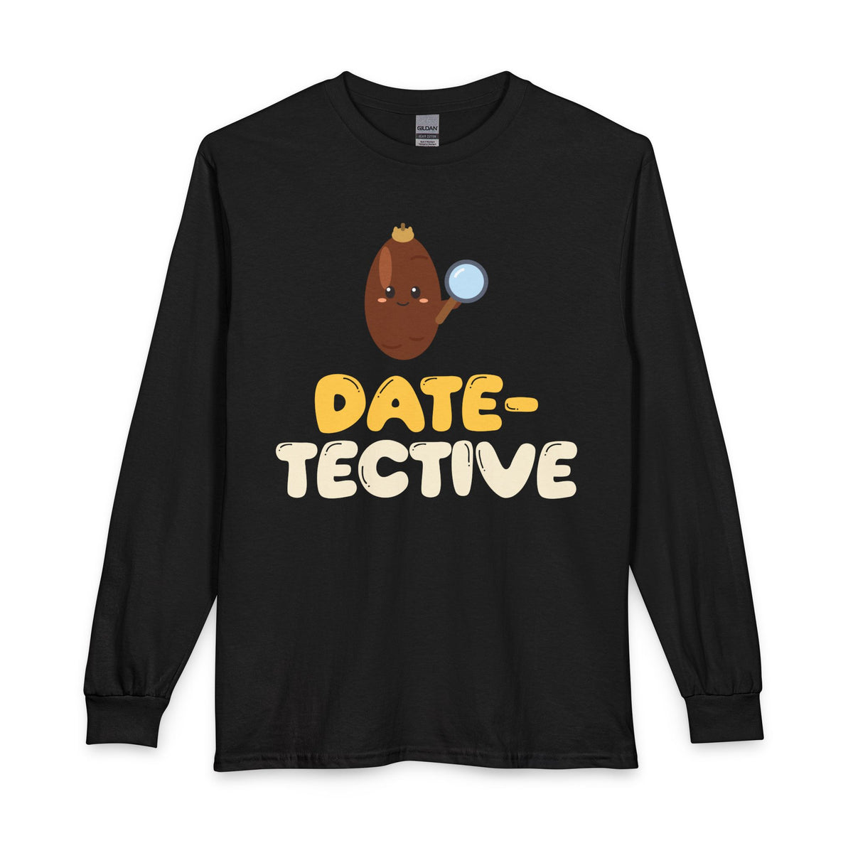 Date Tective Ramadan Long Sleeve Shirt in Black – AdabStars