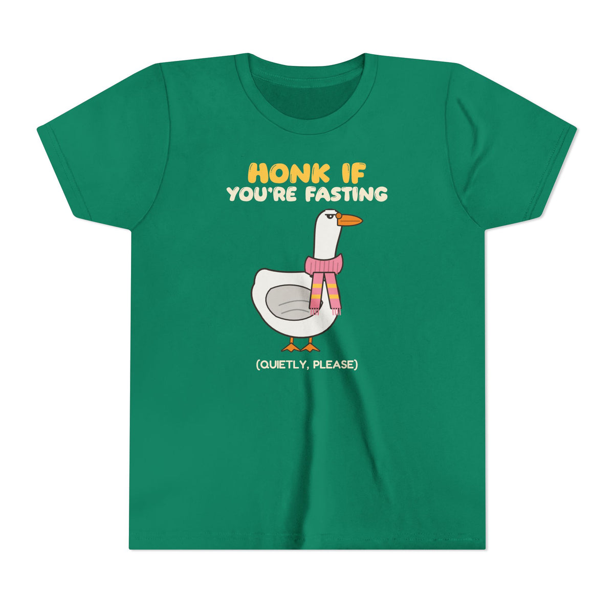 Honk If You're Fasting Kids T-Shirt in Kelly – AdabStars