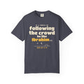 Be Like Ibrahim (AS) Heavyweight Tee | Prophet Ibrahim (Abraham) Truth Story, Qur'an 6:76-79 on the Back | AdabStars