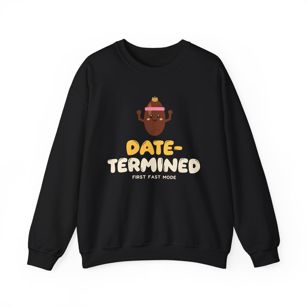 Date-Termined Ramadan Crewneck Sweatshirt in Black – AdabStars