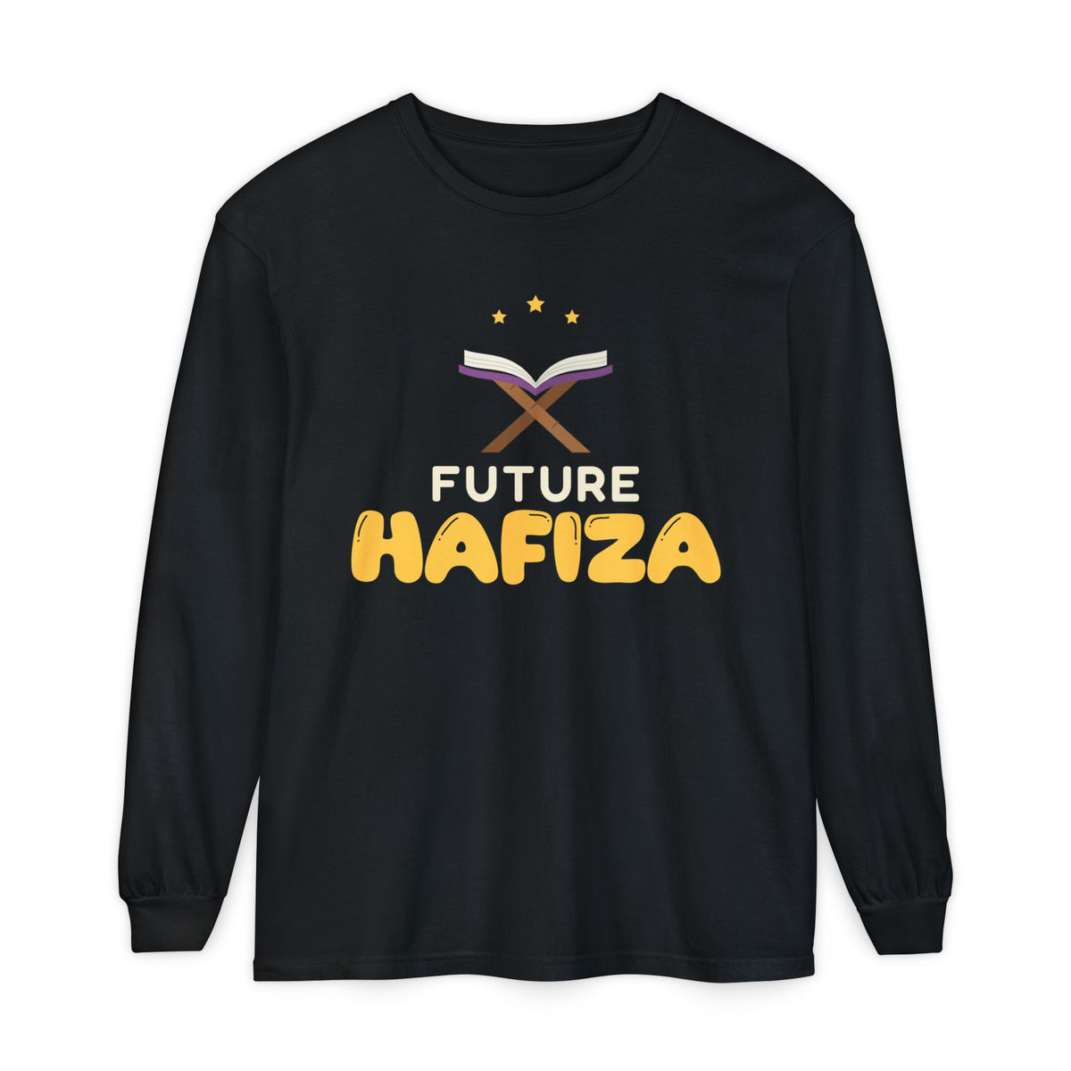 Future Hafiza Islamic Long Sleeve Shirt | Muslim Girls Quran Memorization Hifz Stand | AdabStars Islamic Kids Apparel