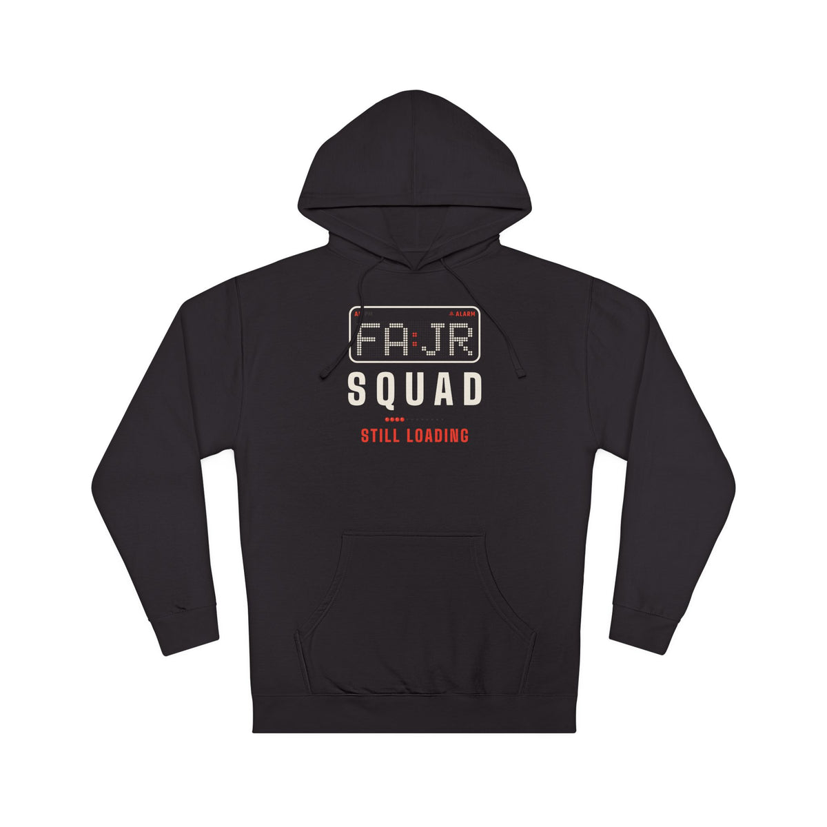 Fajr Squad: Still Loading Islamic Hoodie in Black – AdabStars