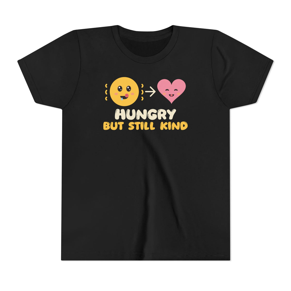 Hungry But Still Kind Ramadan Kids Tee | Ramadan Youth Fasting Manners Adab | AdabStars Islamic Apparel