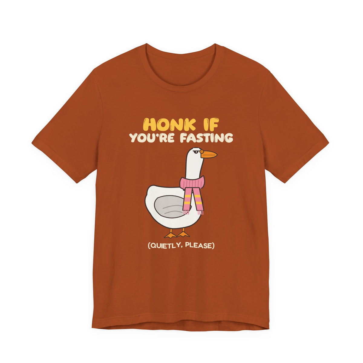 Honk If You're Fasting Unisex T-Shirt in Autumn – AdabStars