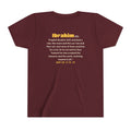 Be Like Ibrahim (AS) Kids Tee | Prophet Ibrahim (Abraham) Truth Story, Qur'an 6:76-79 on the Back | AdabStars