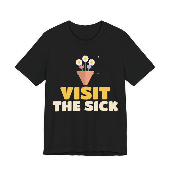 Visit the Sick Islamic Unisex T-Shirt in Black – AdabStars