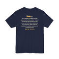 Be Like Isa (AS) Shirt | Prophet Isa (Jesus) Gentleness Story, Qur'an 19:30-32 on the Back | AdabStars