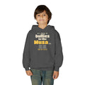 Be Like Musa (AS) Kids Hoodie | Prophet Musa (Moses) Courage Story, Qur'an 26:61-63 on the Back | AdabStars