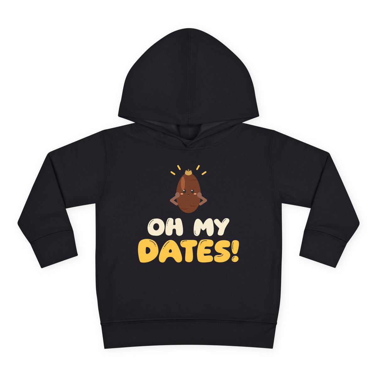 Oh My Dates Ramadan Toddler Hoodie in Black – AdabStars