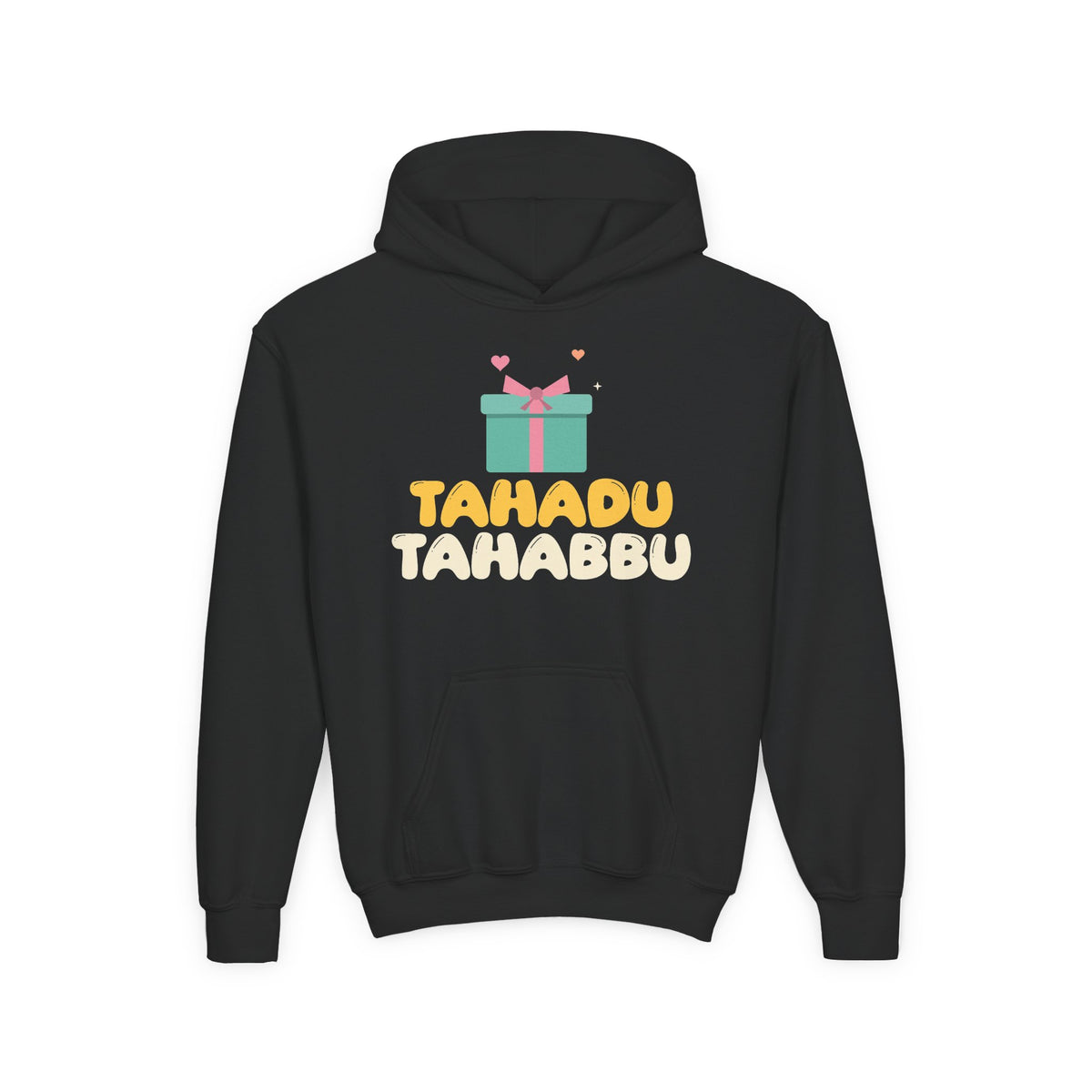 Tahadu Tahabbu Islamic Kids Hoodie in Black – AdabStars
