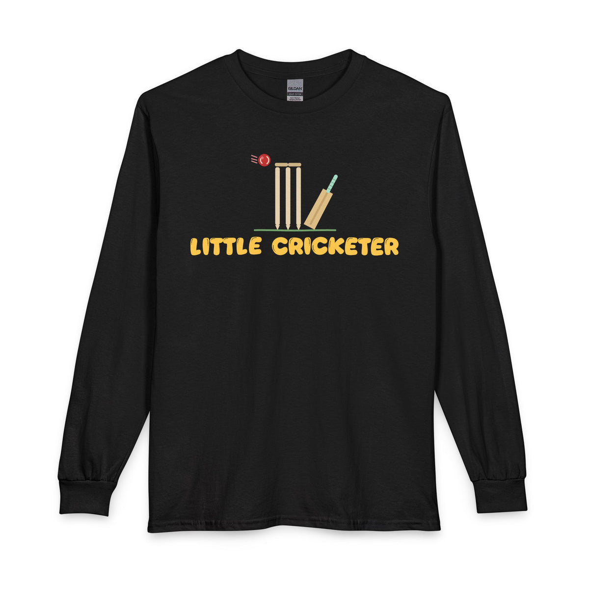 Cricket Rookie Islamic Long Sleeve Shirt in Black – AdabStars