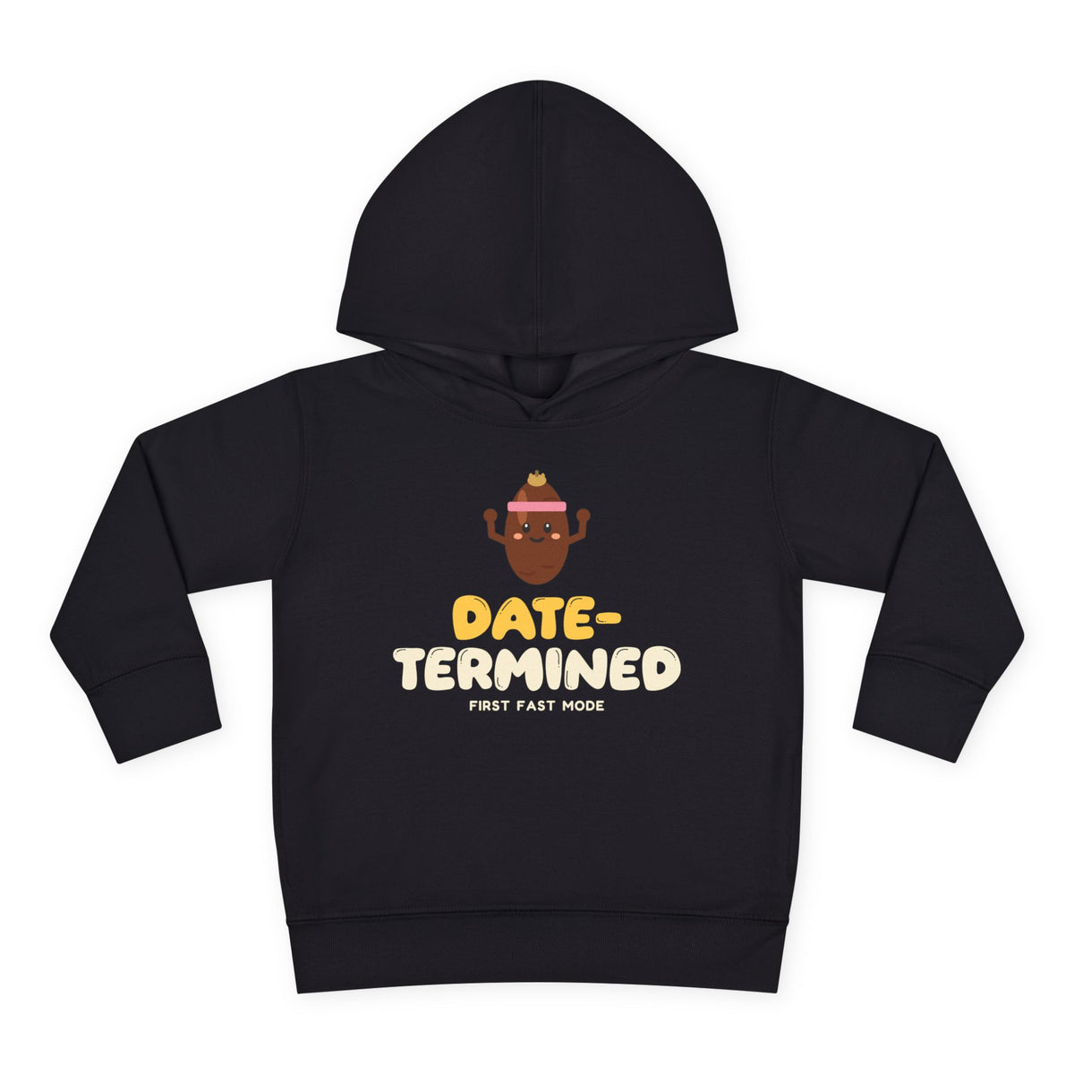 Date-Termined Ramadan Toddler Hoodie in Black – AdabStars