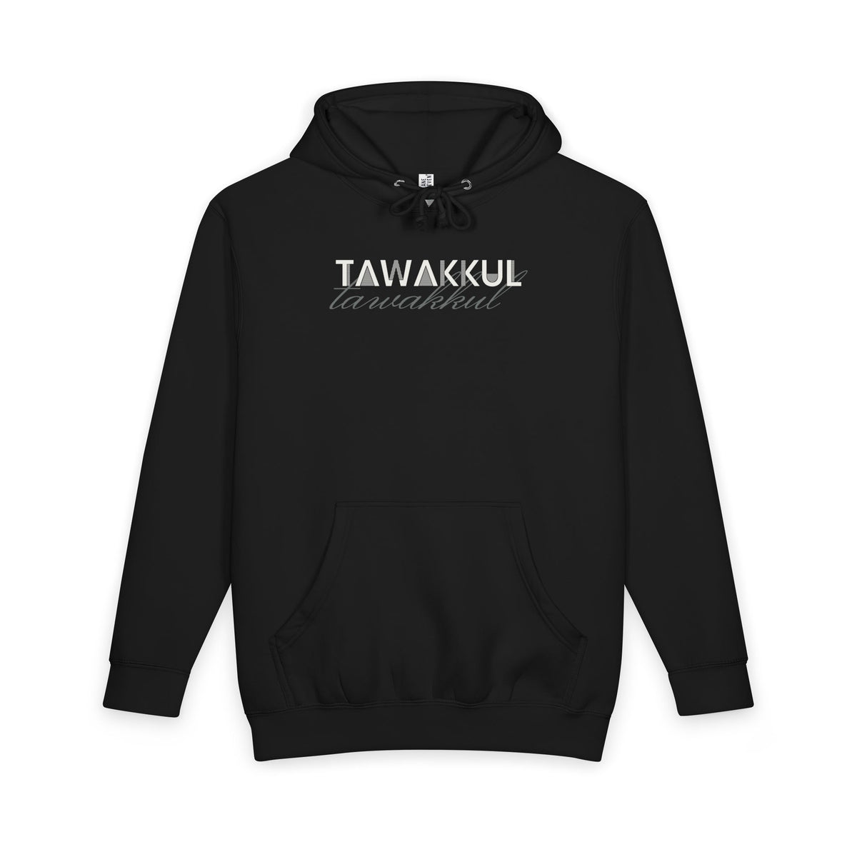 Tawakkul Premium Heavyweight Hoodie in Black – AdabStars