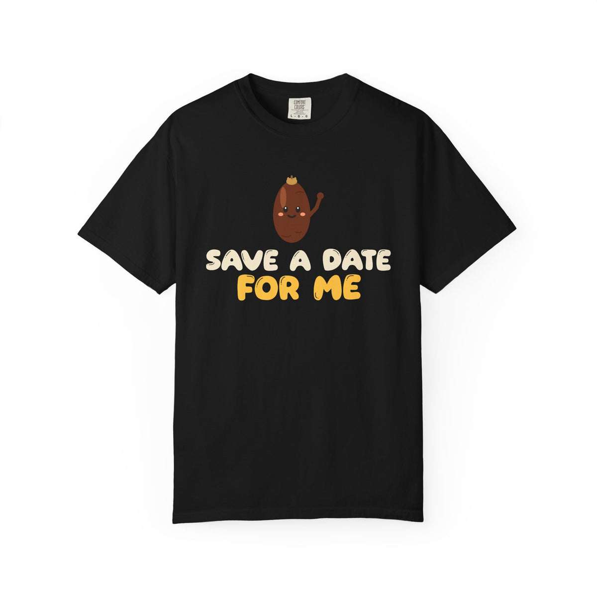Save A Date For Me Ramadan Heavyweight T-Shirt in Black – AdabStars