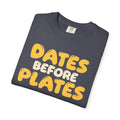 Dates Before Plates Ramadan Heavyweight Tee | Ramadan Iftar Kids Family Food Pun | AdabStars Islamic Apparel
