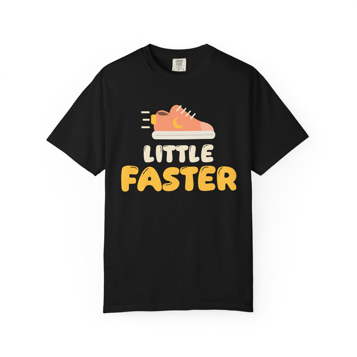 Little Faster Heavyweight T-Shirt in Black – AdabStars