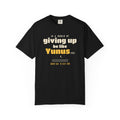 Be Like Yunus (AS) Heavyweight Tee | Prophet Yunus (Jonah) Hope Story, Qur'an 21:87-88 on the Back | AdabStars
