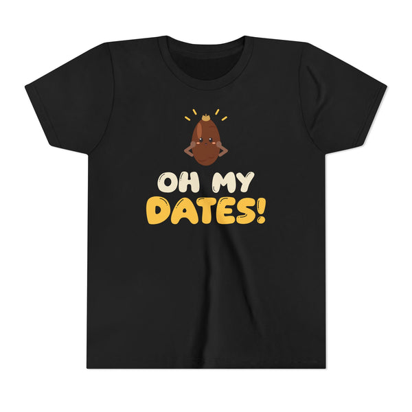 Oh My Dates Kids T-Shirt in Black – AdabStars
