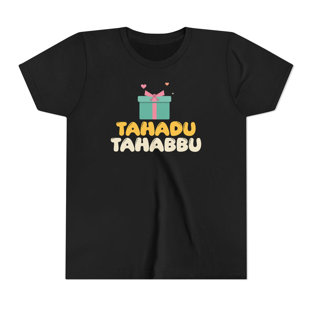 Tahadu Tahabbu Islamic Kids T-Shirt in Black – AdabStars