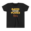 Dates Before Plates Ramadan Kids Tee | Ramadan Iftar Kids Family Food Pun | AdabStars Islamic Apparel