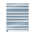 Islamic Geometric Border Wrapping Paper – Blue & White Arabesque Tile Pattern for Eid, Ramadan, & Special Occasions back view