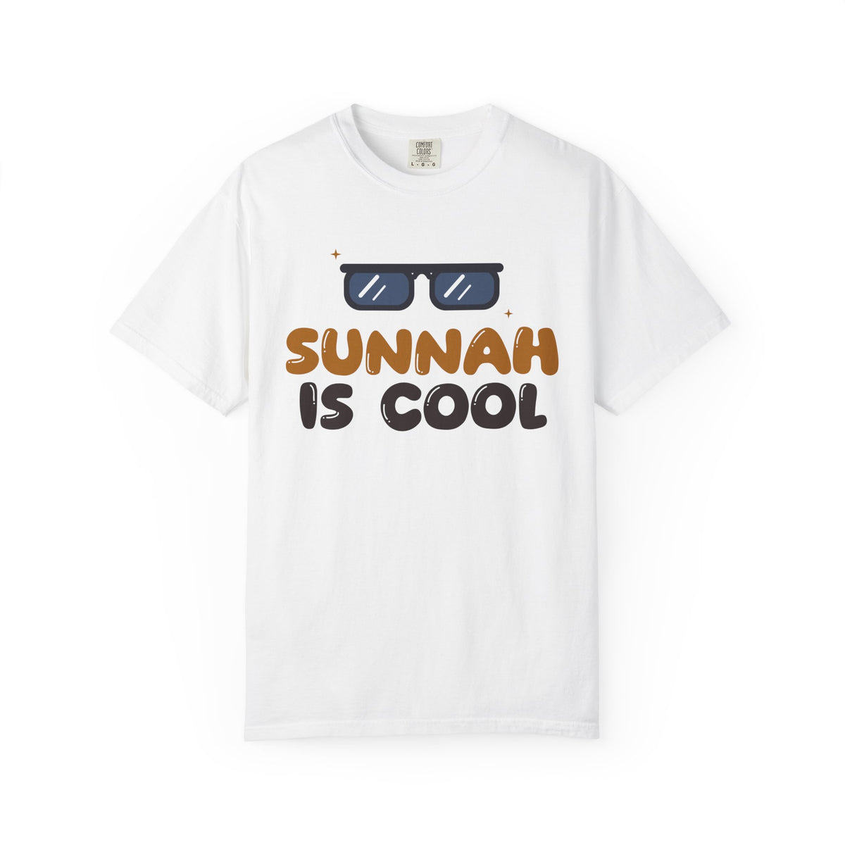Sunnah Is Cool Islamic Heavyweight T-Shirt in White – AdabStars
