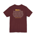 Be Like Musa (AS) Shirt | Prophet Musa (Moses) Courage Story, Qur'an 26:61-63 on the Back | AdabStars
