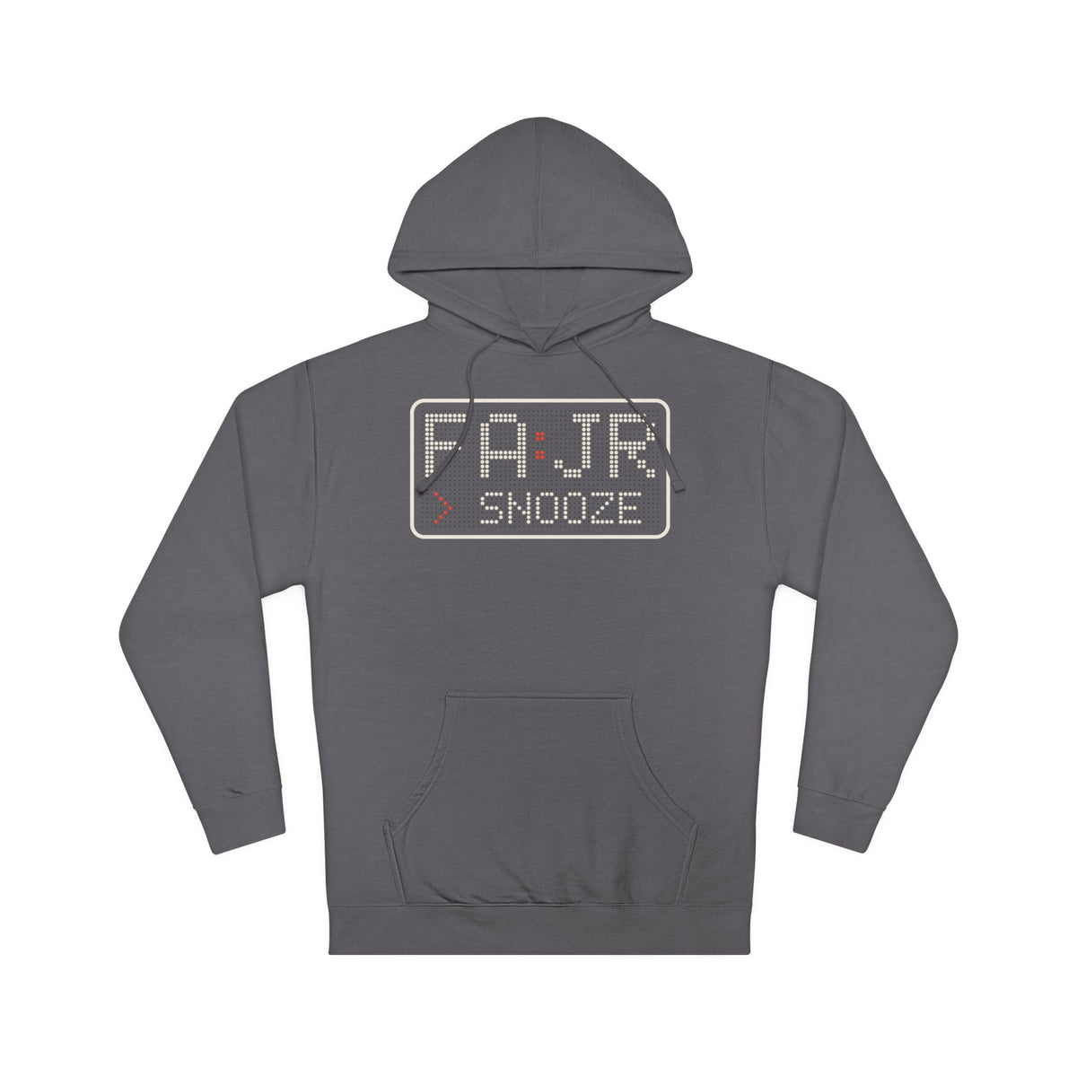 Fajr > Snooze Islamic Hoodie in Charcoal – AdabStars