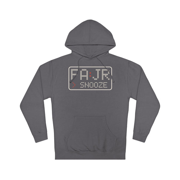 Fajr > Snooze Islamic Hoodie in Charcoal – AdabStars