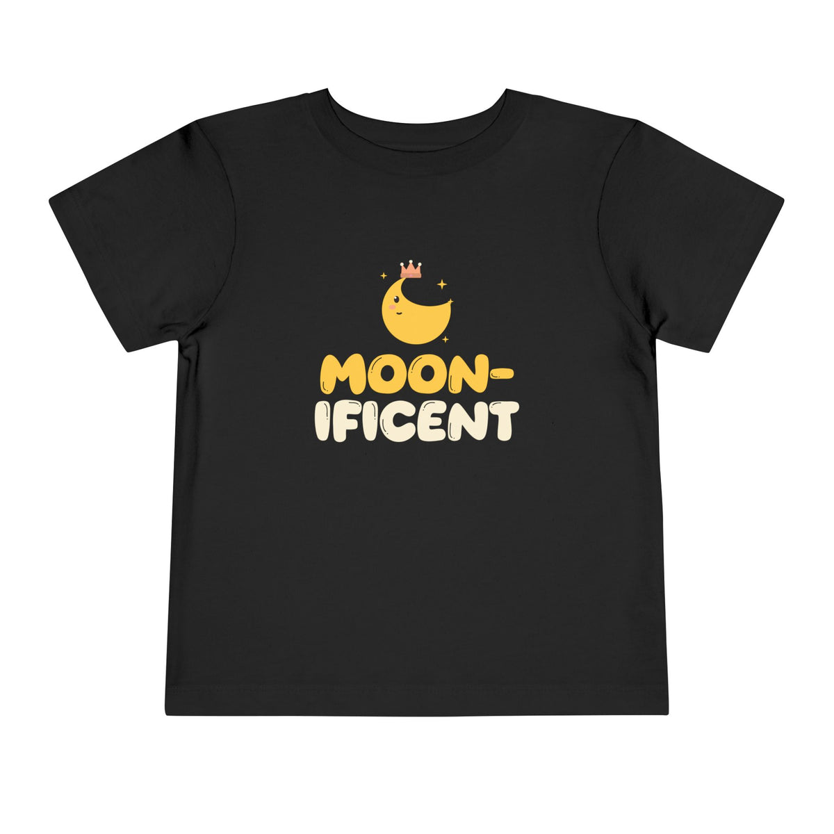 Moon-Ificent Ramadan Toddler Tee | Ramadan Eid Kids Crescent Crown Pun Royal | AdabStars Islamic Kids Apparel