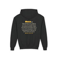 Be Like Musa (AS) Kids Hoodie | Prophet Musa (Moses) Courage Story, Qur'an 26:61-63 on the Back | AdabStars