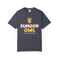 Suhoor Owl Ramadan Heavyweight Tee | Ramadan Kids Night Bird Early Riser Pre Dawn | AdabStars Islamic Kids Apparel