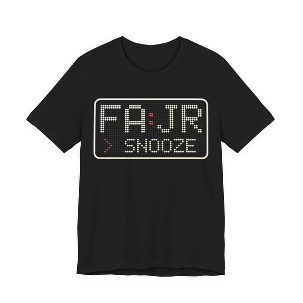 Fajr > Snooze Islamic Unisex T-Shirt in Black – AdabStars