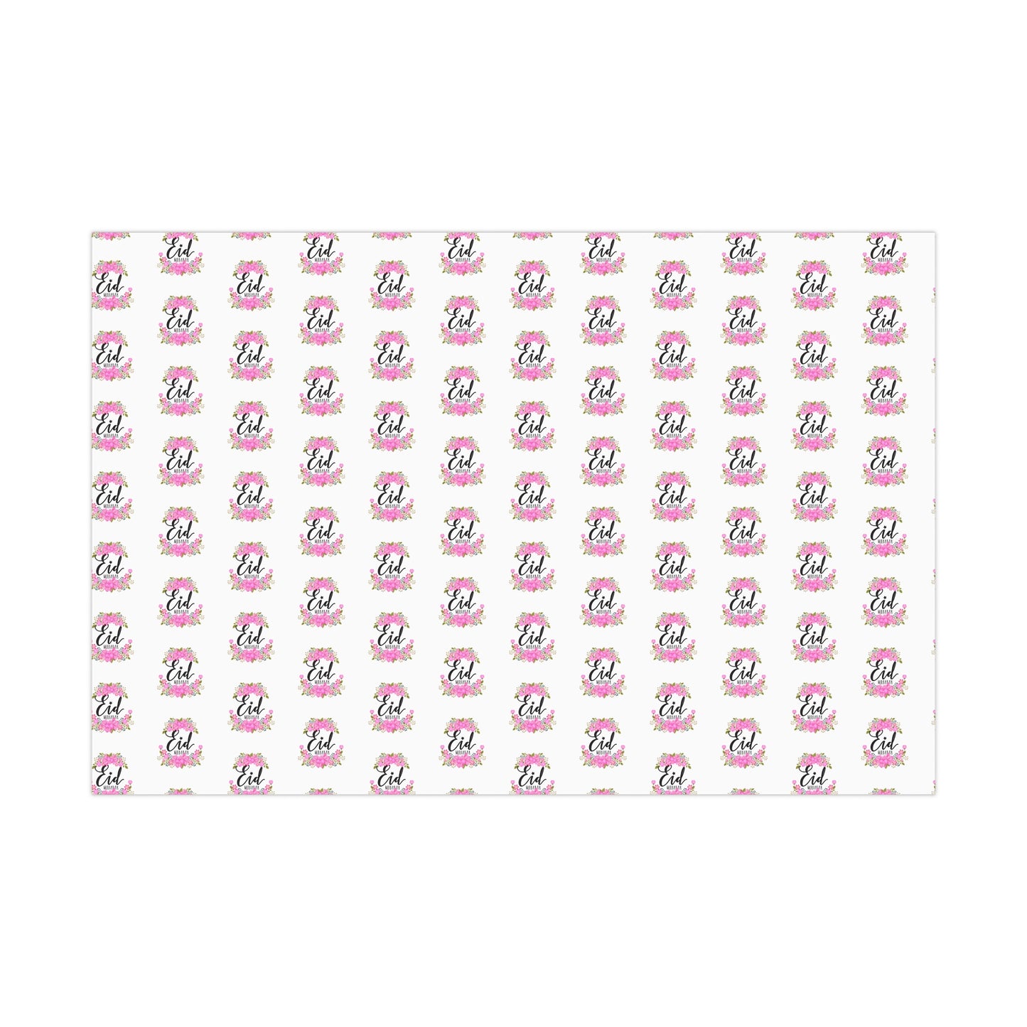 Wrapping Paper - Eid Mubarak Floral Gift Wrap Papers