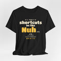 Be Like Nuh (AS) Shirt | Prophet Nuh (Noah) Perseverance Story, Qur'an 71:5-7 on the Back | AdabStars