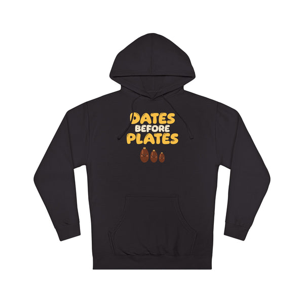Dates Before Plates Hoodie in Black – AdabStars