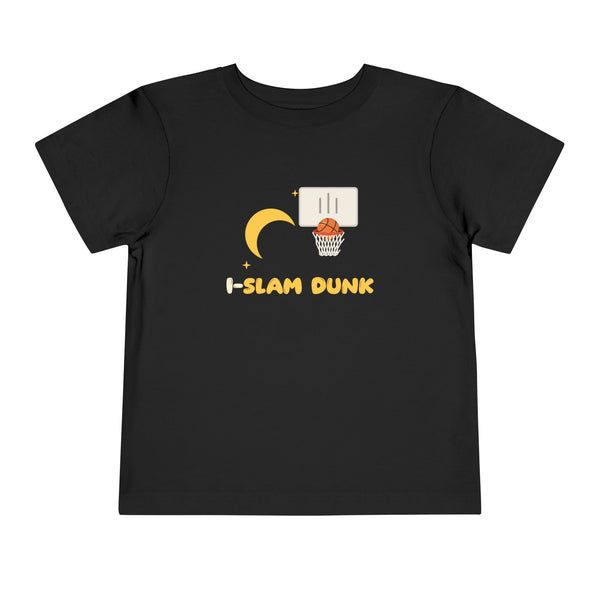 I Slam Dunk Toddler T-Shirt in Black – AdabStars