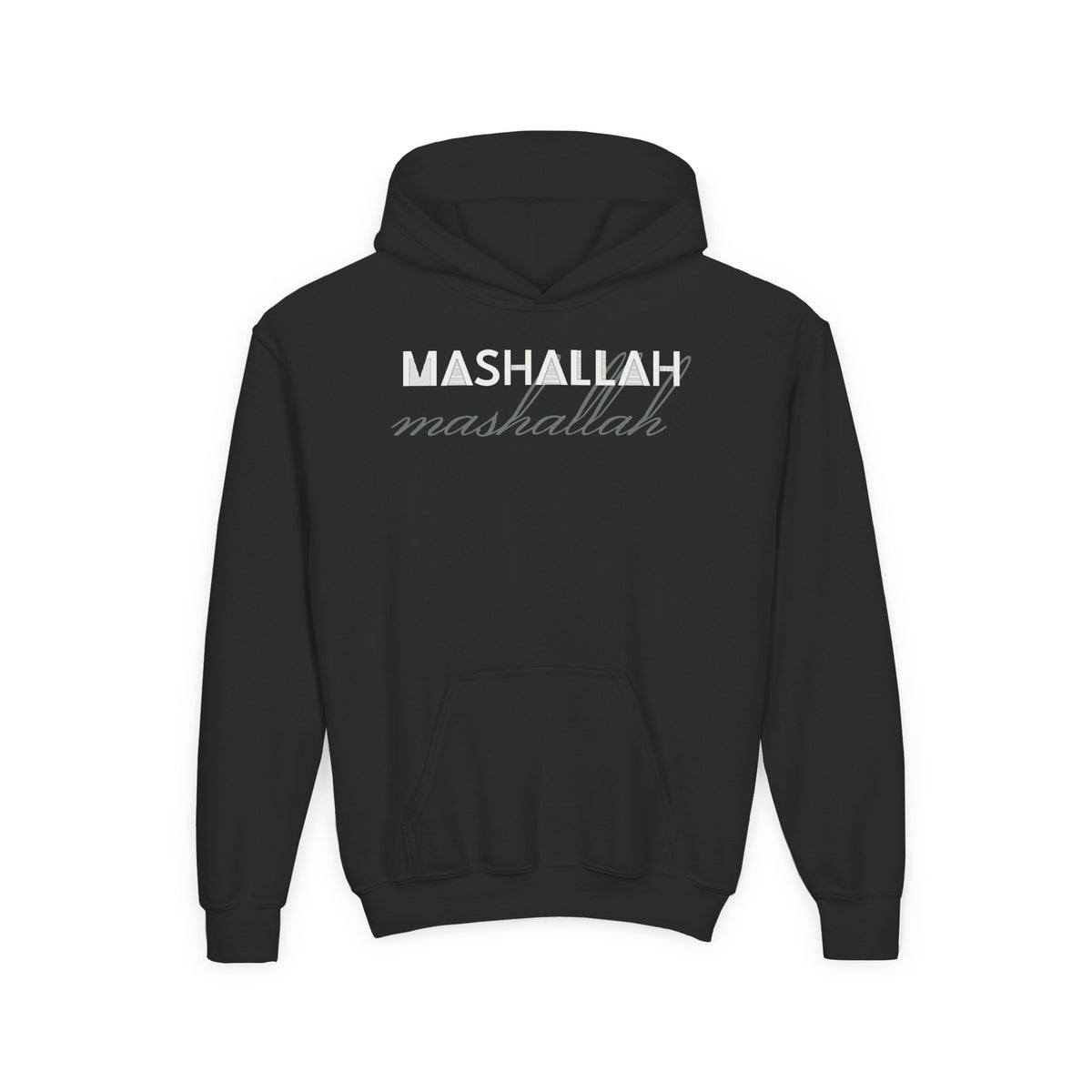 Mashallah Islamic Kids Hoodie in Black – AdabStars
