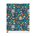 Colorful Islamic Gift Wrapping Paper – Festive Eid & Ramadan Doodle Design detail view – Taqwa Arts