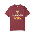 Suhoor Owl Ramadan Heavyweight Tee | Ramadan Kids Night Bird Early Riser Pre Dawn | AdabStars Islamic Kids Apparel