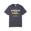 Be Like Yunus (AS) Heavyweight Tee | Prophet Yunus (Jonah) Hope Story, Qur'an 21:87-88 on the Back | AdabStars