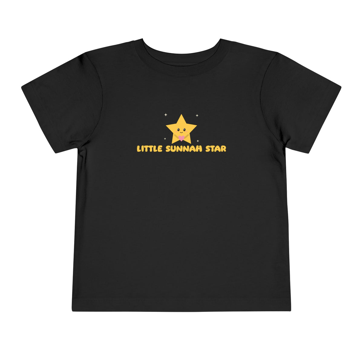 Little Sunnah Star Islamic Toddler T-Shirt in Black – AdabStars