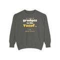 Be Like Yusuf (AS) Sweatshirt | Prophet Yusuf (Joseph) Forgiveness Story, Qur'an 12:90-92 on the Back | AdabStars