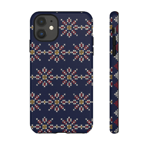 Tatreez Qamar Star Indigo Tough Case for iPhone – Taqwa Arts