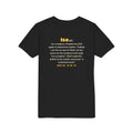 Be Like Isa (AS) Kids Tee | Prophet Isa (Jesus) Gentleness Story, Qur'an 19:30-32 on the Back | AdabStars