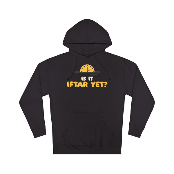 Is It Iftar Yet? Hoodie in Black – AdabStars